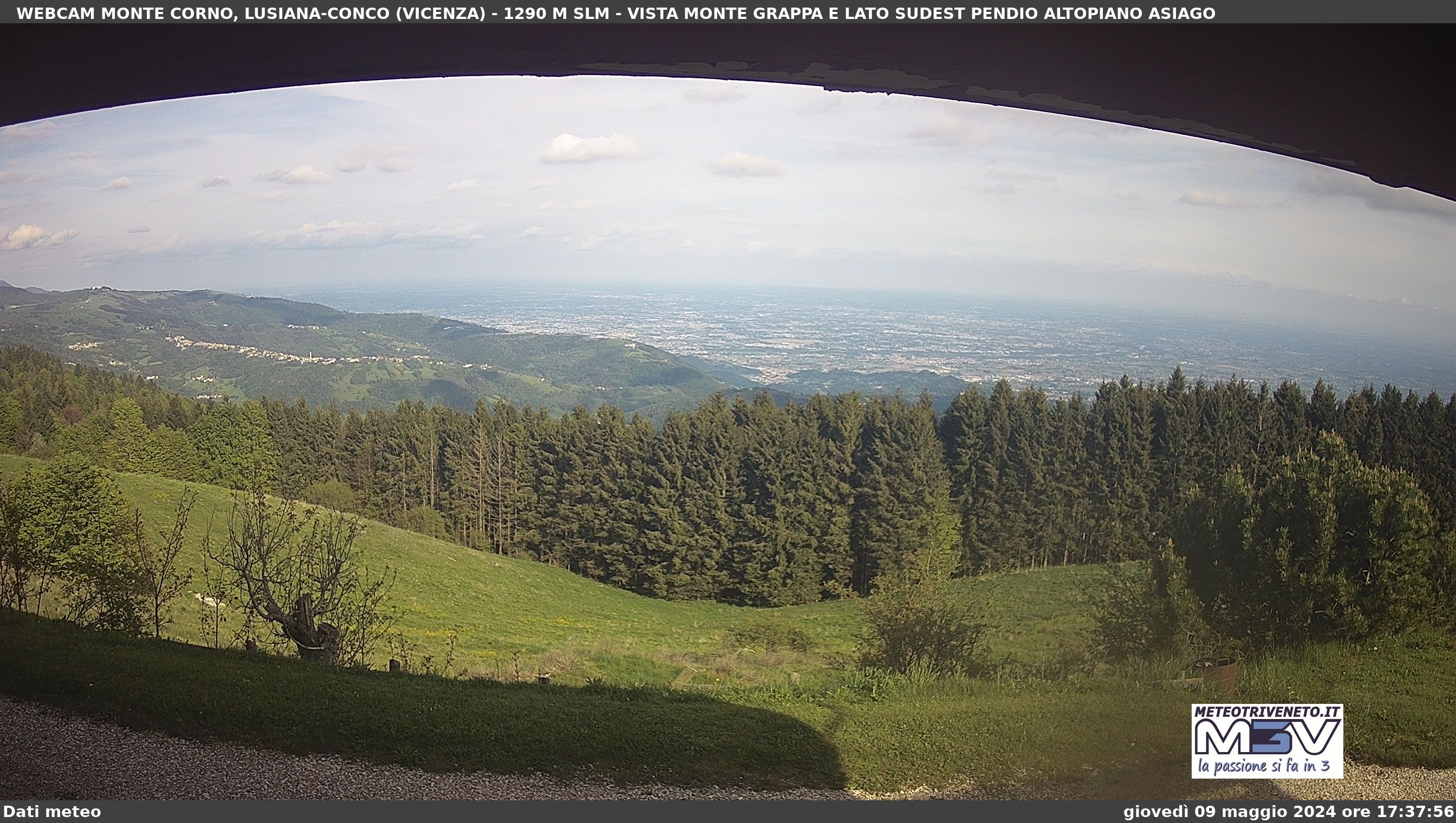 Webcam Lusiana Monte Corno