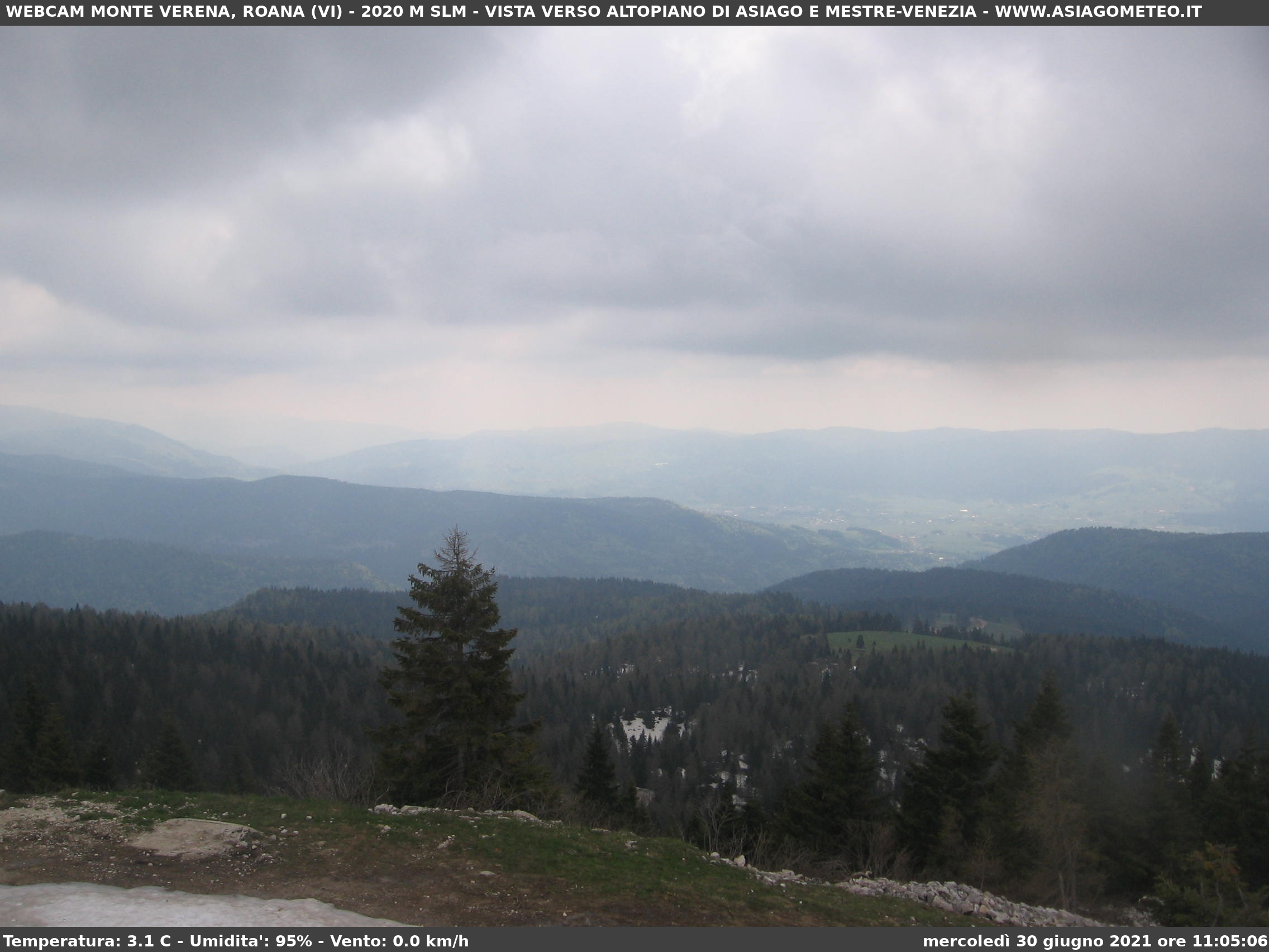 Monte Verena webcam 2